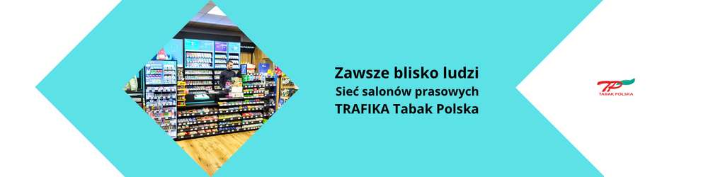 Ajent/ka prowadzący/a salonik Trafika, województwo mazowieckie